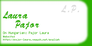 laura pajor business card